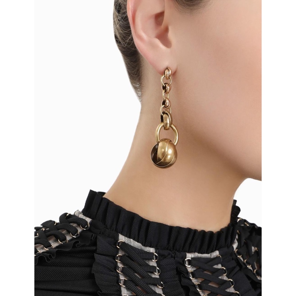 New. Zimmermann Link drop Earrings - Picture 7 of 7